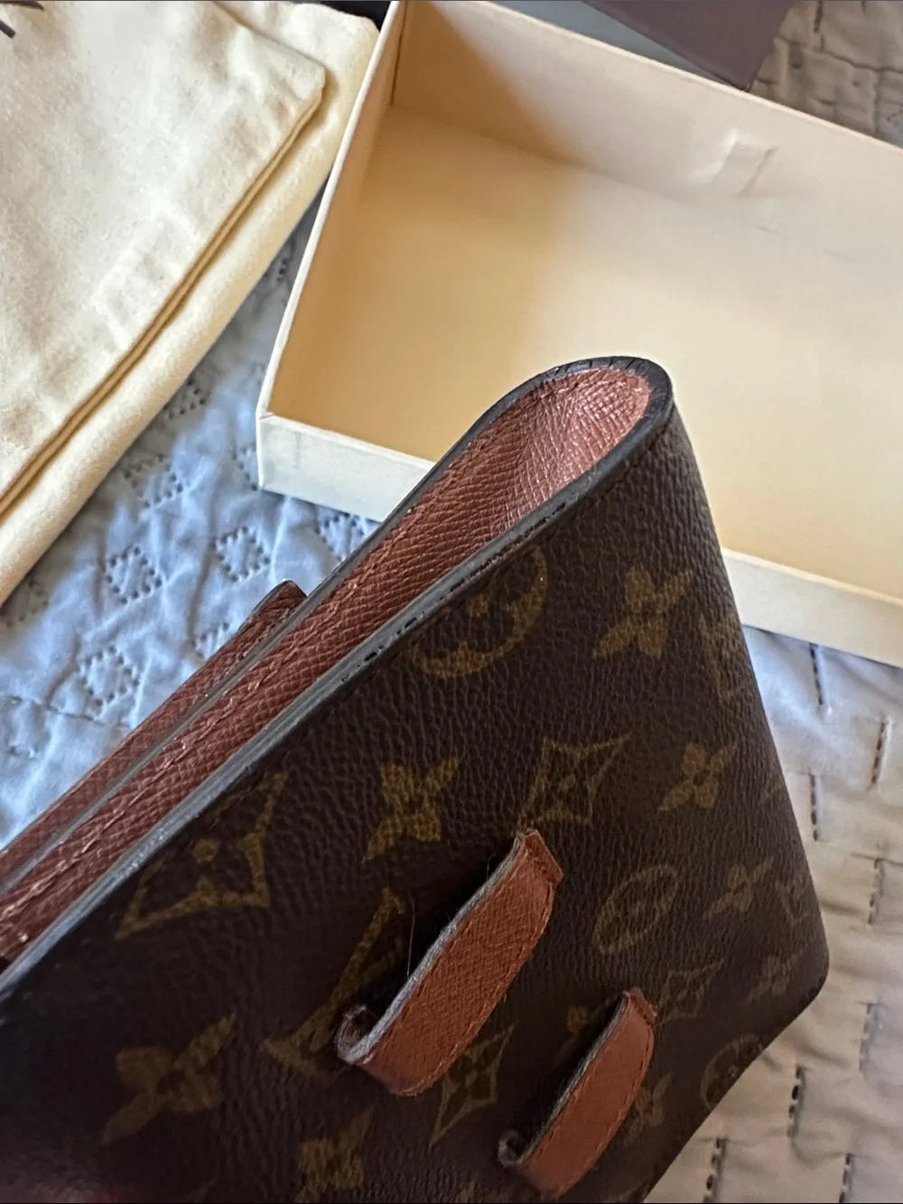 Louis Vuitton Monogram Pochette Arche Clutch Bag